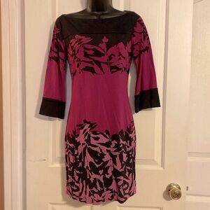 “DIANE VON FURSTENBERG” Zeema Silk Ombré Knit Dress